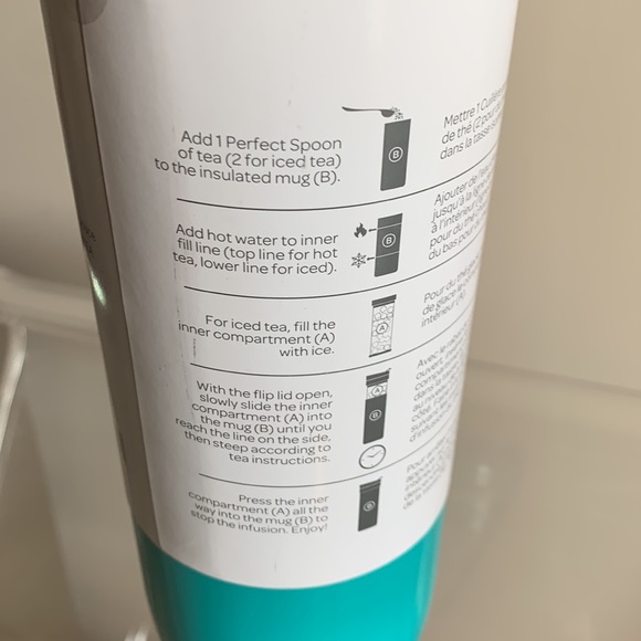 Brand New DavidsTea the one and only tea press...keep your tea warm for hours! - Picture 3 of 7